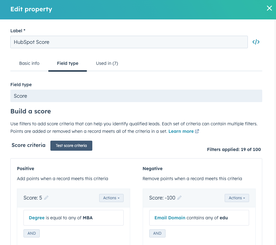 Set up Complete Guide to HubSpot Lead Scoring for Biotech Marketers