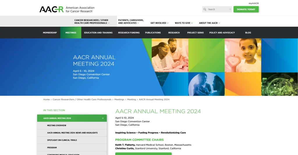 AACR - The Biotech Conference Roadmap: Where to Go for Visibility, Connections, and Leads