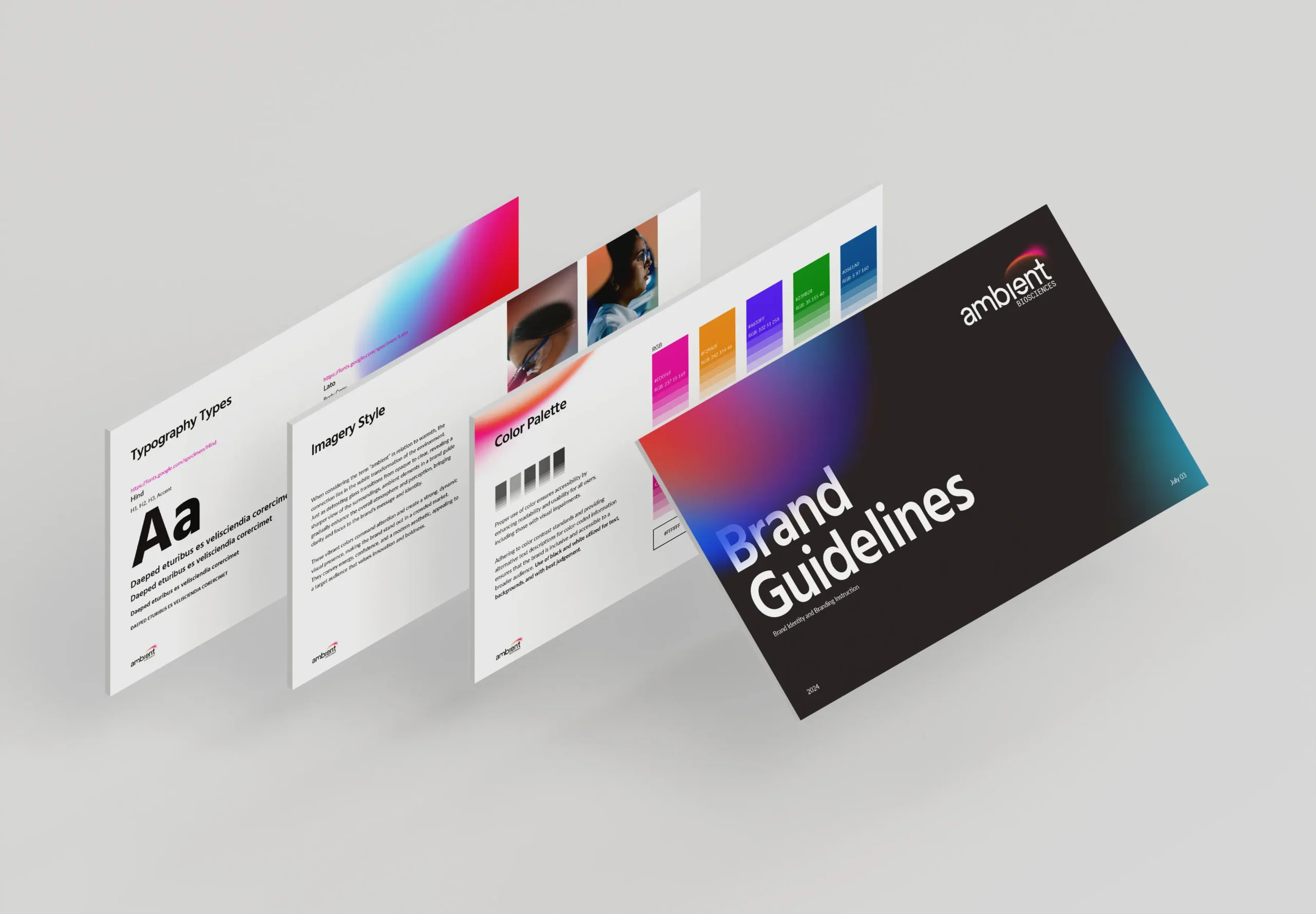 Ambient Biosciences branding