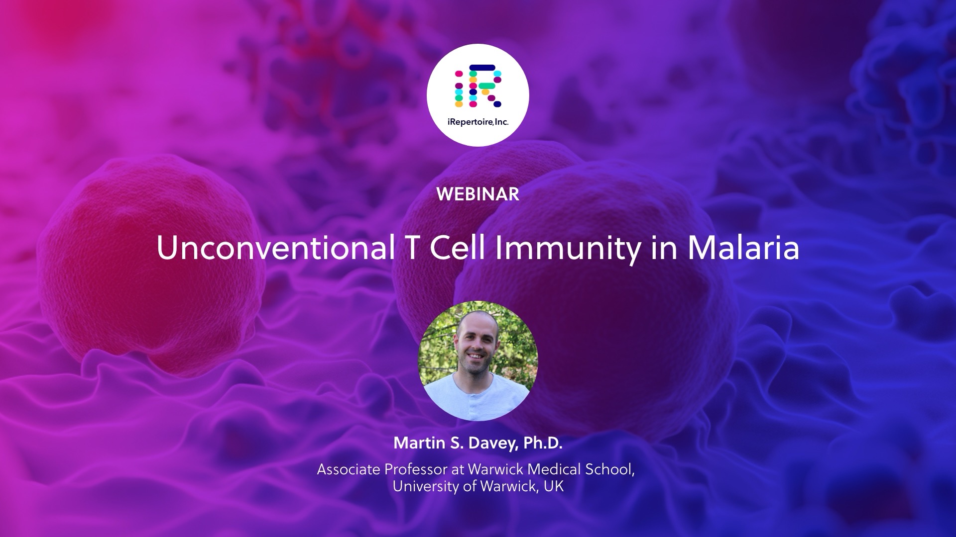 Unconventional T Cell Immunity in Malaria by iRepertoire