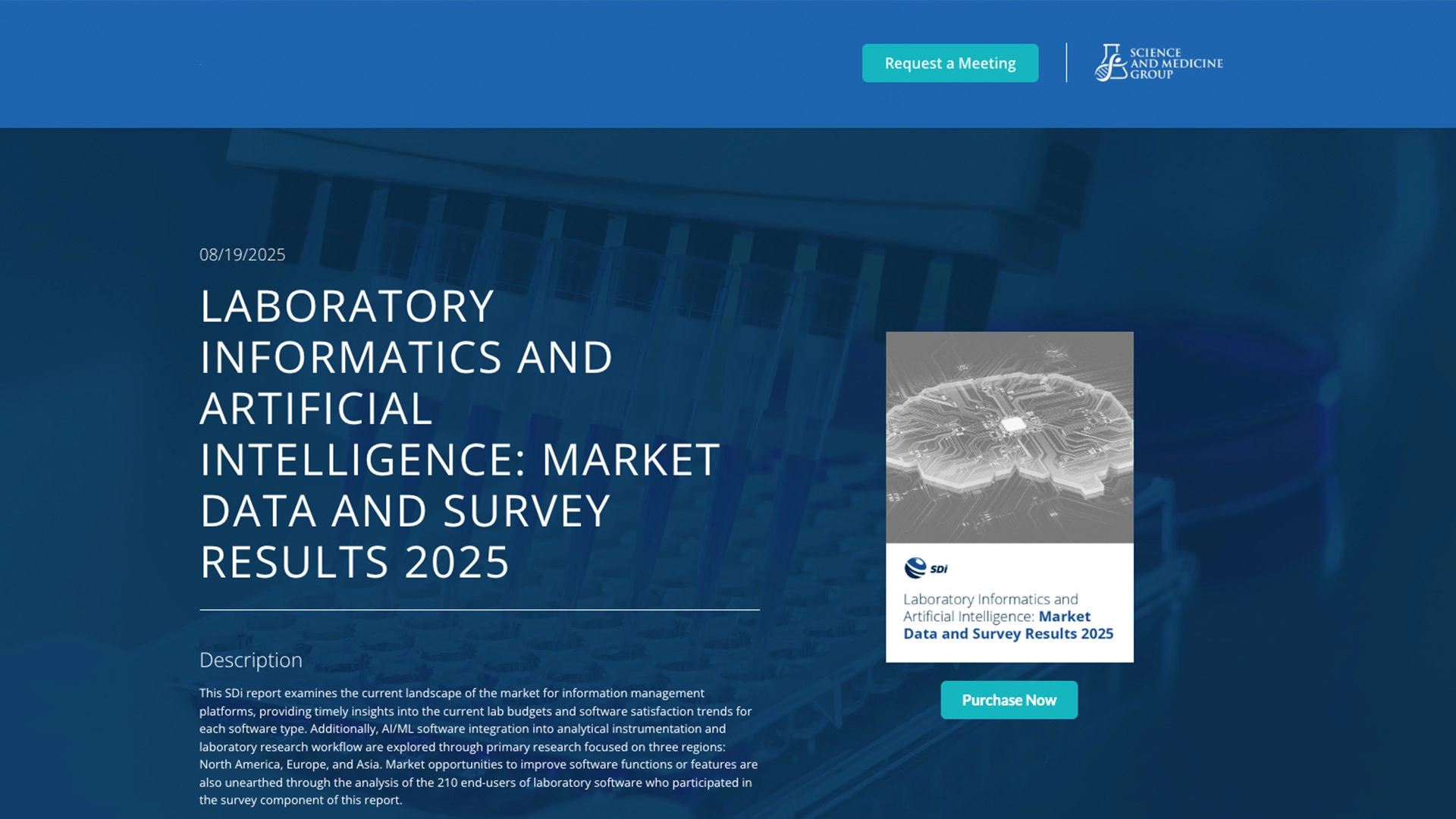 Science and Medicine Group: Charting the Future of the AI-Powered Lab